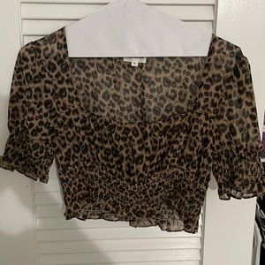 Superdown crop top